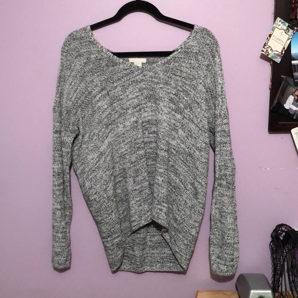 Salt and pepper sweater from H&M SIZE MEDIUM